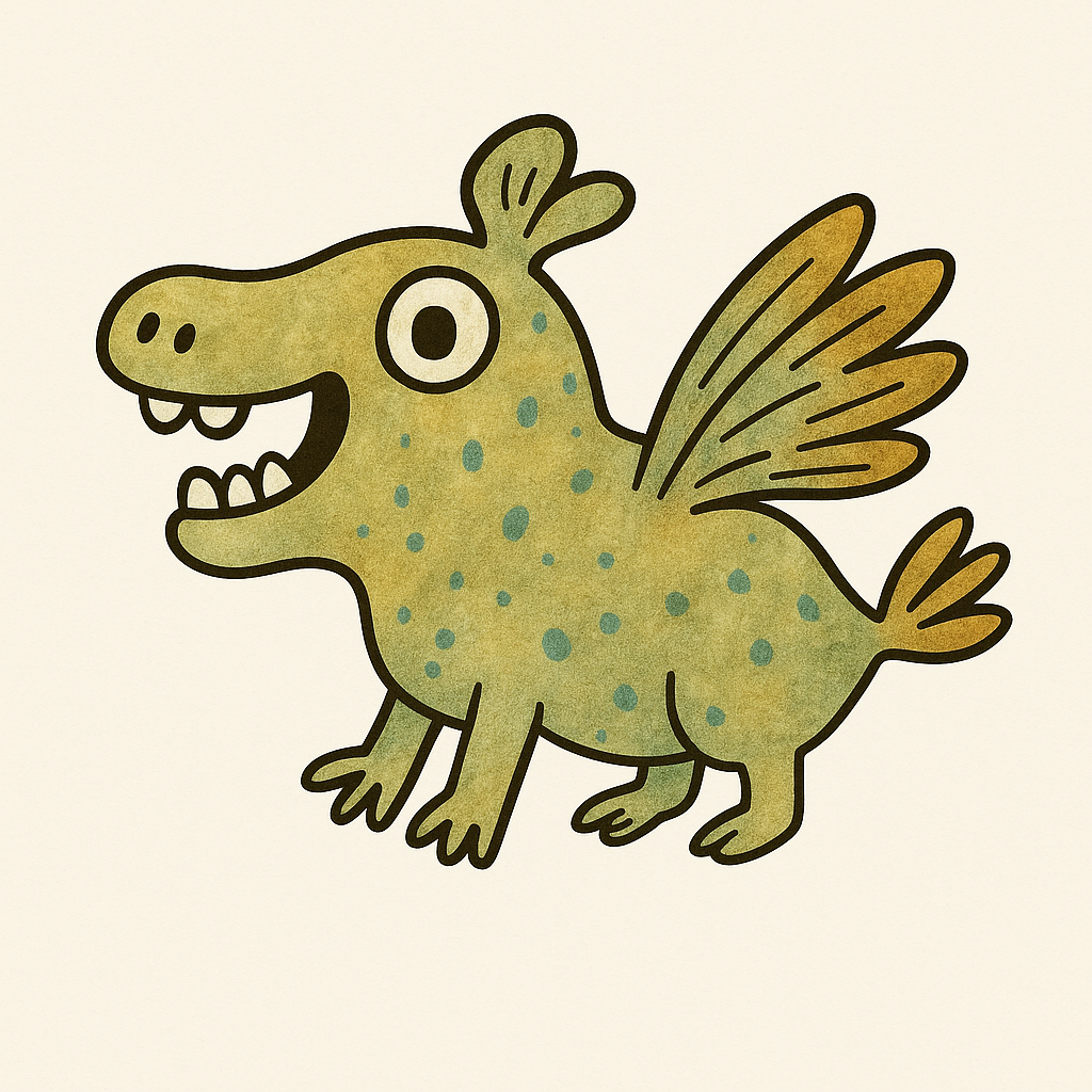 Whimsy doodlings logo + backgorund